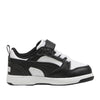 Sneakers puma rebound v6 lo ac+ inf unisex bimbo - bianco