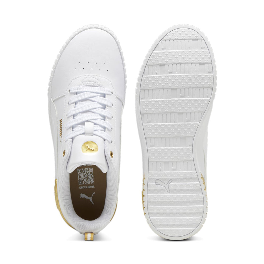 Sneakers Puma Carina 2.0 Metallic Dream Donna - Bianco