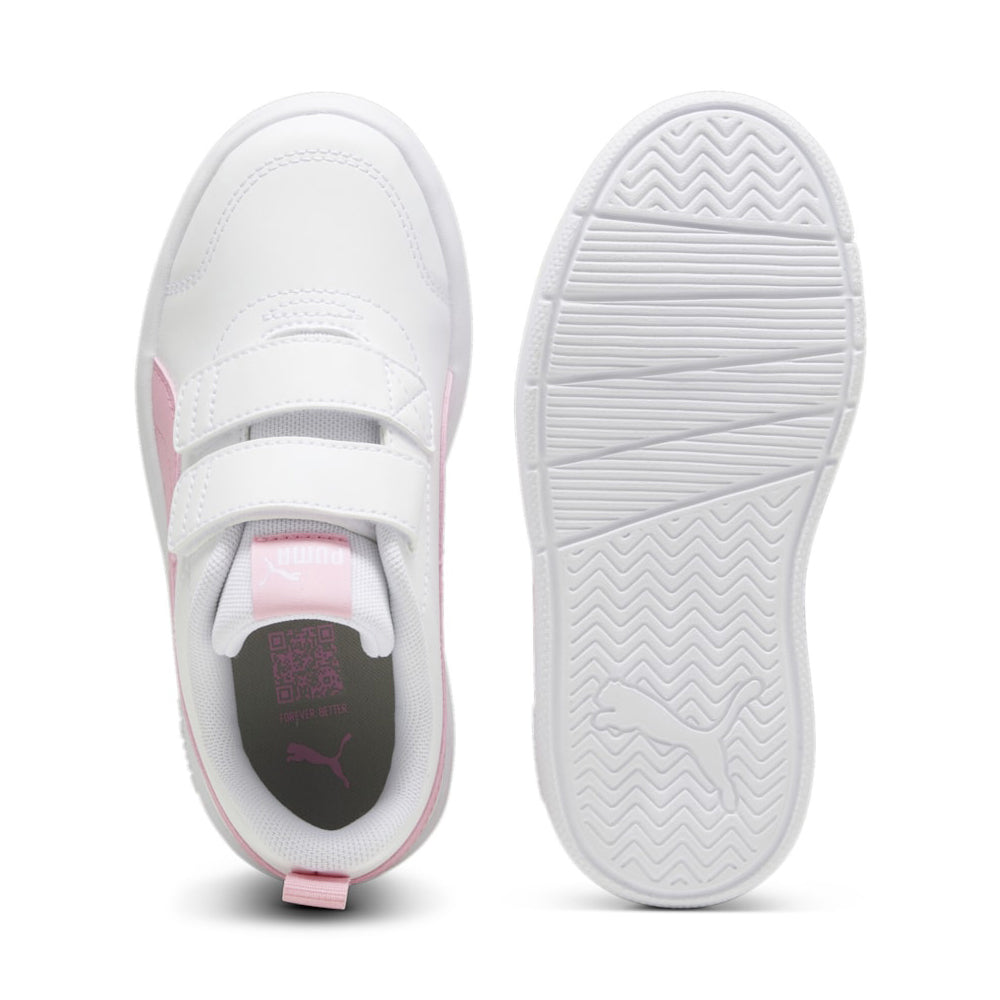 Sneakers Puma Courtflex V3 V ps Unisex Bambino - Bianco