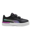 Sneakers puma carina 2.0 bouncy sky v inf bimba - nero