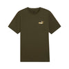 T-shirt puma uomo - oliva