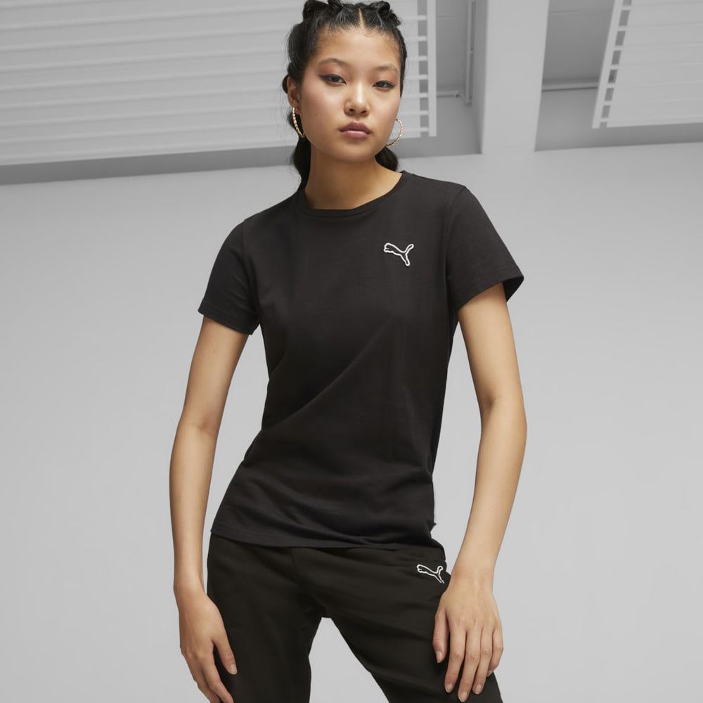 T-Shirt Puma Donna - Nero