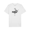 T-shirt puma uomo - bianco