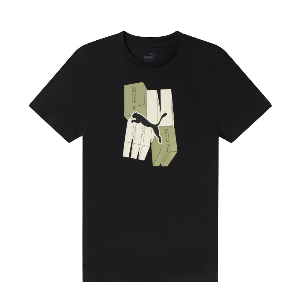 T-Shirt Puma Bambino - Nero