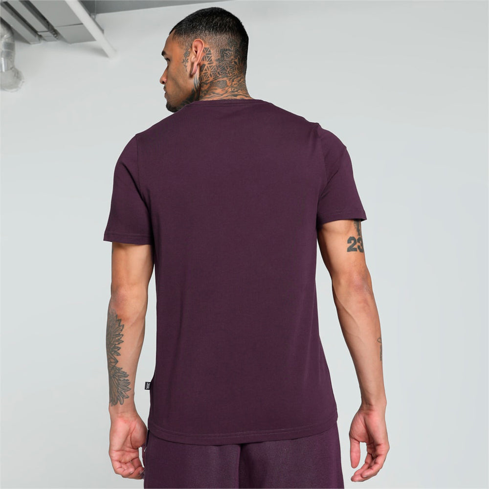 T-Shirt Puma Uomo - Prugna