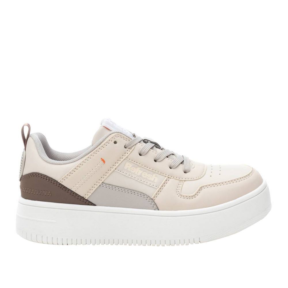 Sneakers Refresh Donna - Beige