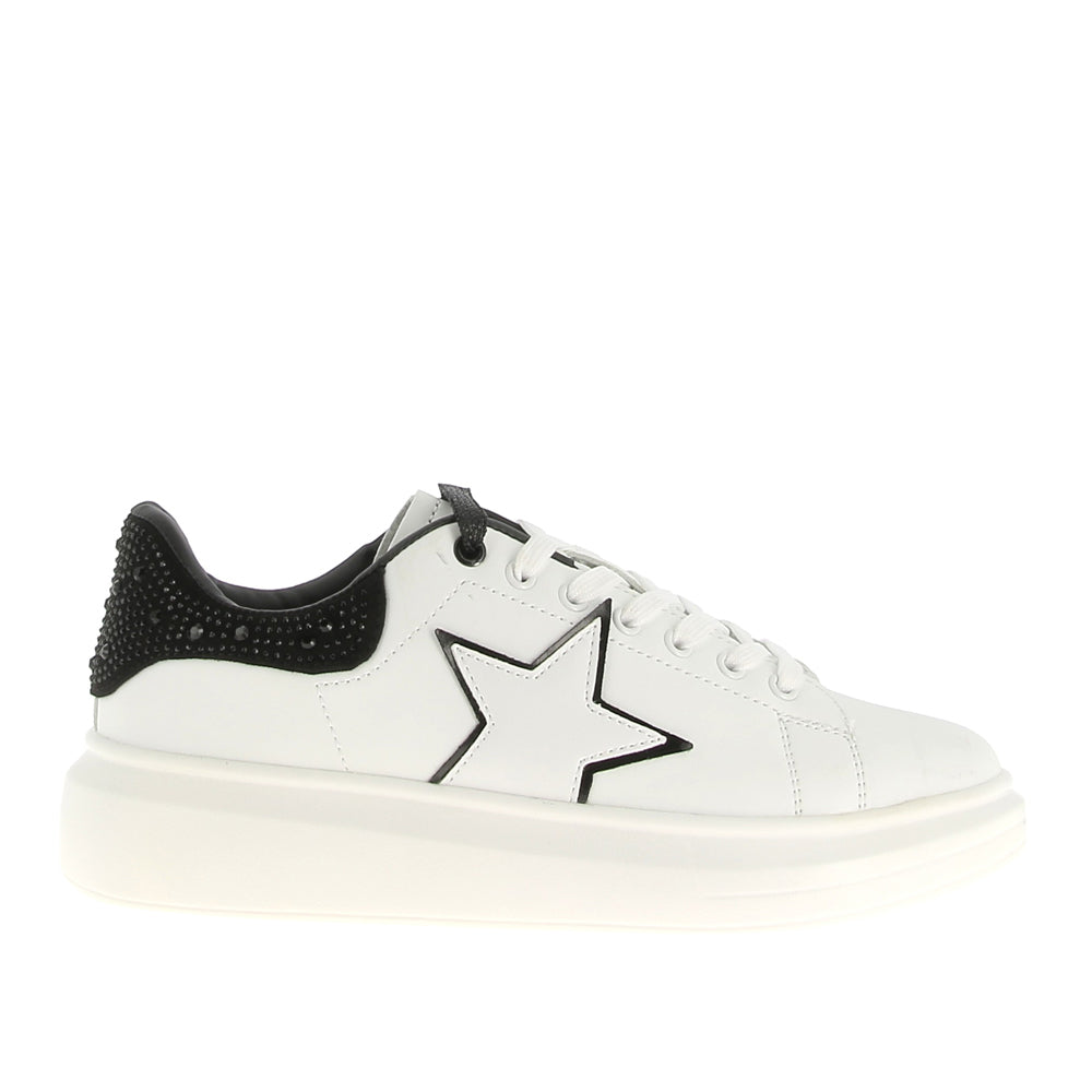 Sneakers Shop Art Donna - Off white nero