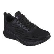 Scarpa Running Skechers Bobs Squad Chaos Donna - Nero