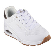 Sneakers Skechers Uno Gen1 - Shimmer Away Bambino - Bianco