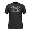 T-shirt under armour uomo - nero