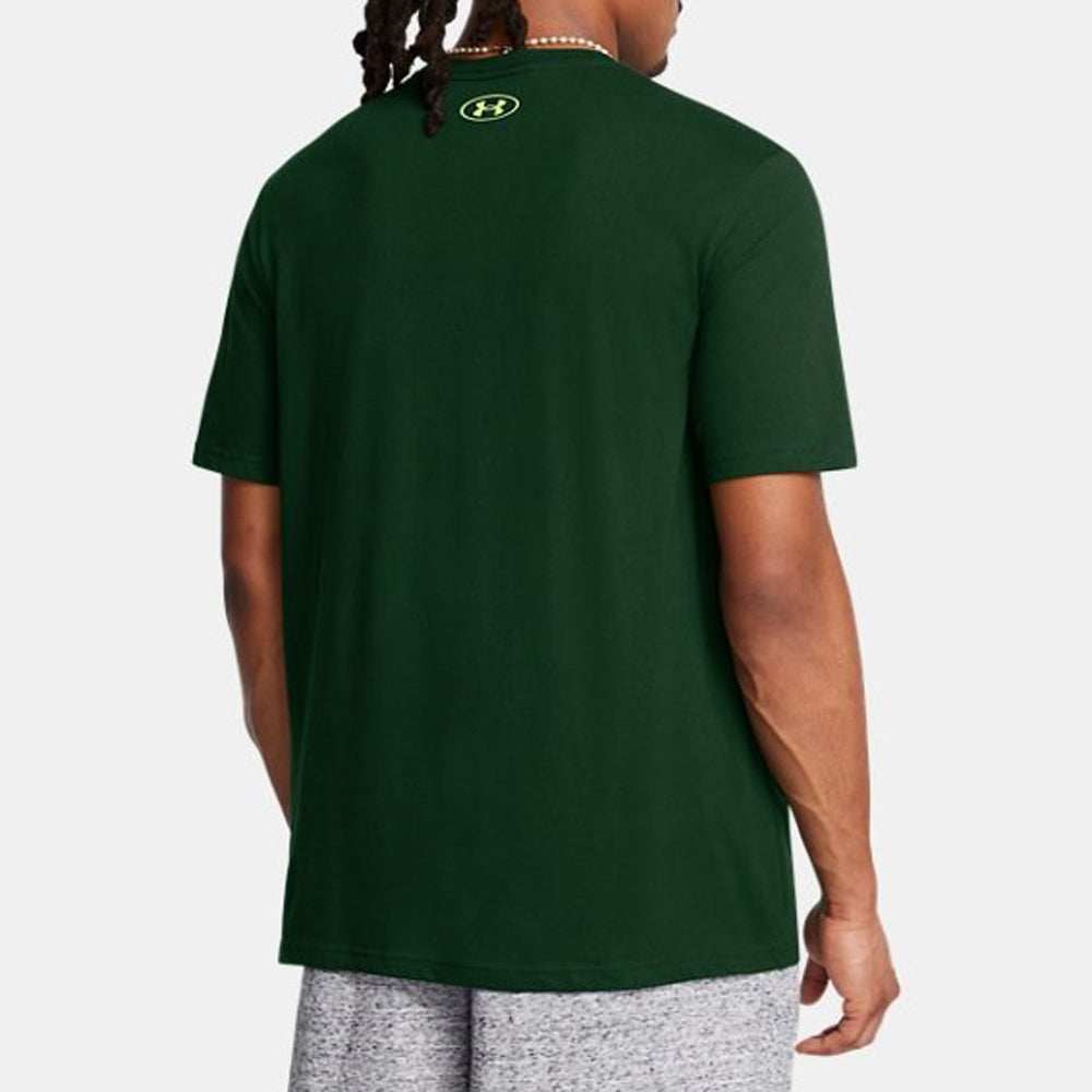 T-Shirt Under Armour Uomo - Verde