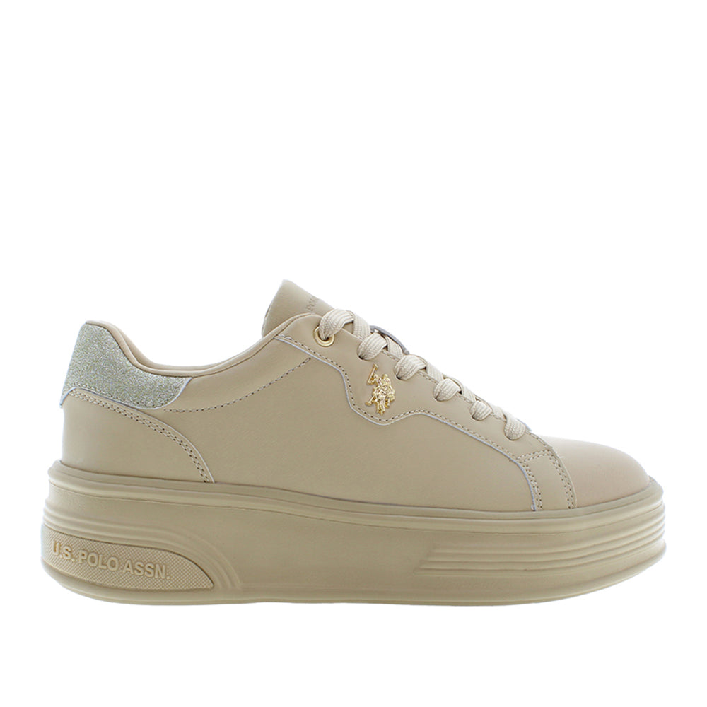 Sneakers U.S. Polo Assn. Asuka Donna - Beige