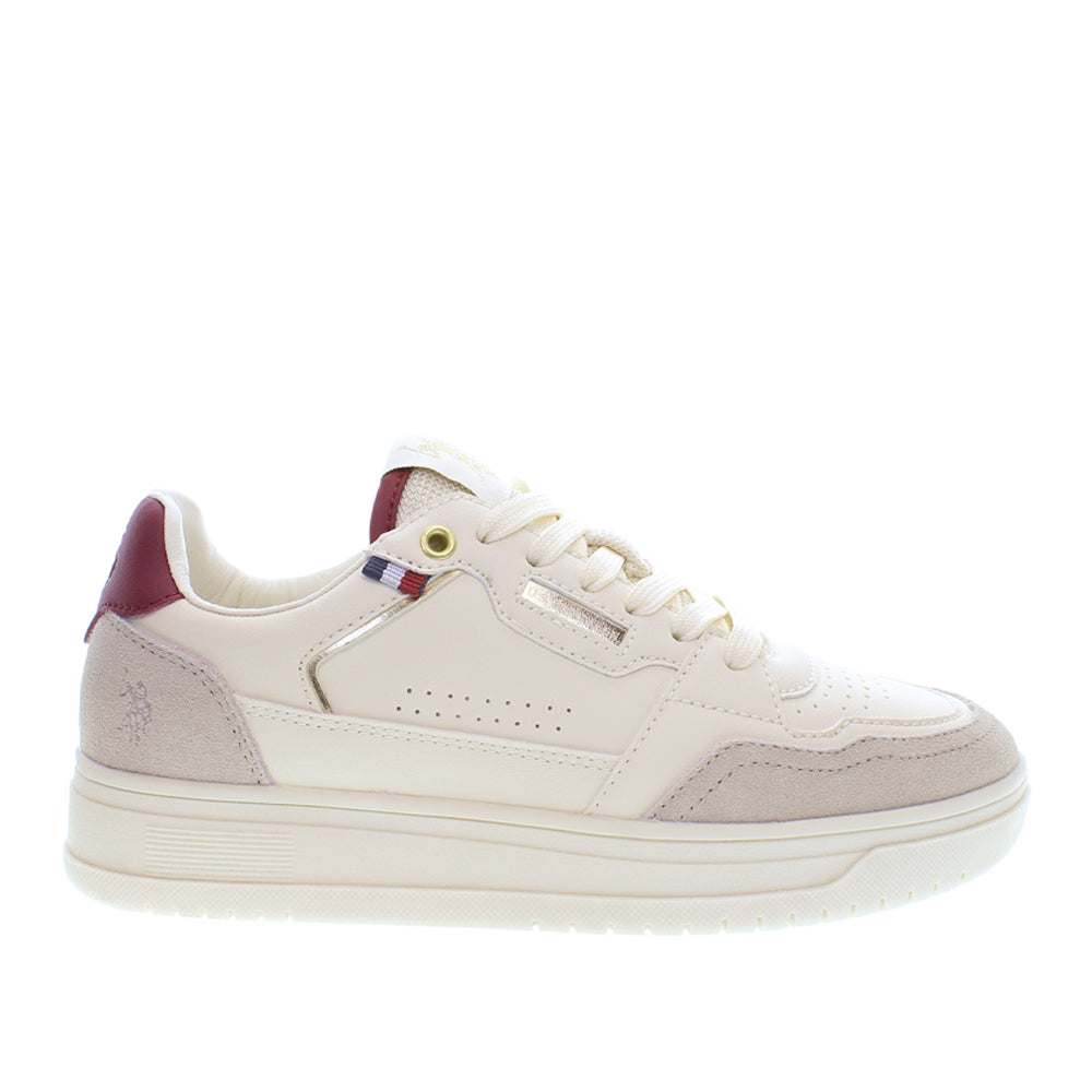 Sneakers U.S. Polo Assn. Kosmo Donna - Crema