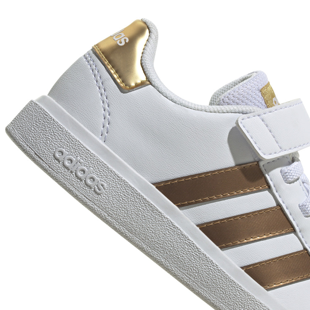 Sneakers Adidas Grand Court 2.0 el Bambino - Bianco