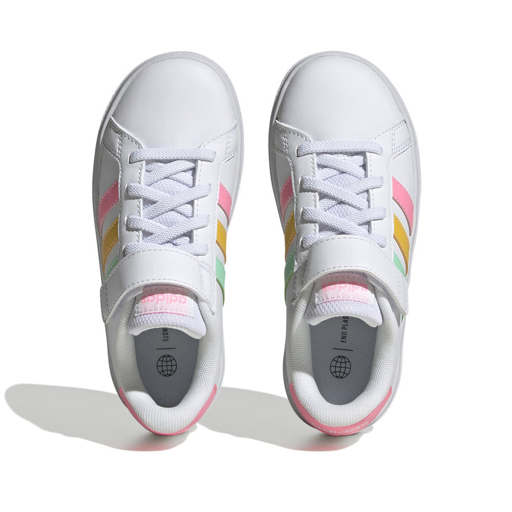 Sneakers Adidas Grand Court 2.0 el Bambina - Bianco