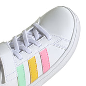 Sneakers Adidas Grand Court 2.0 el Bambina - Bianco