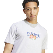 T-Shirt Adidas Uomo - Grigio