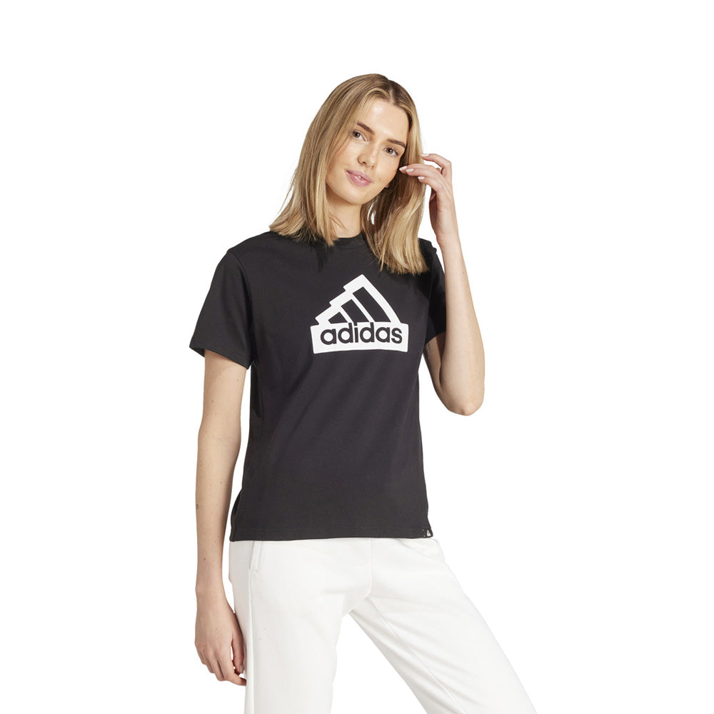 T-Shirt Adidas Donna - Nero