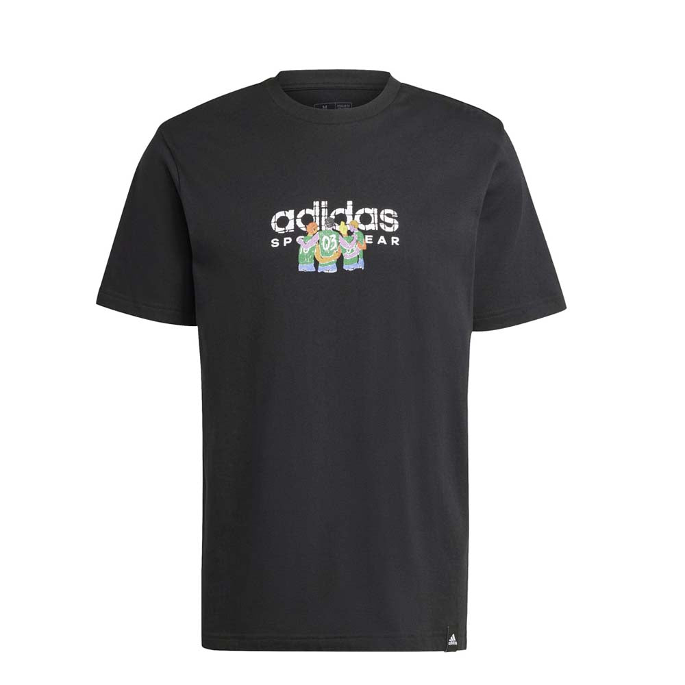 T-Shirt Adidas Uomo - Nero