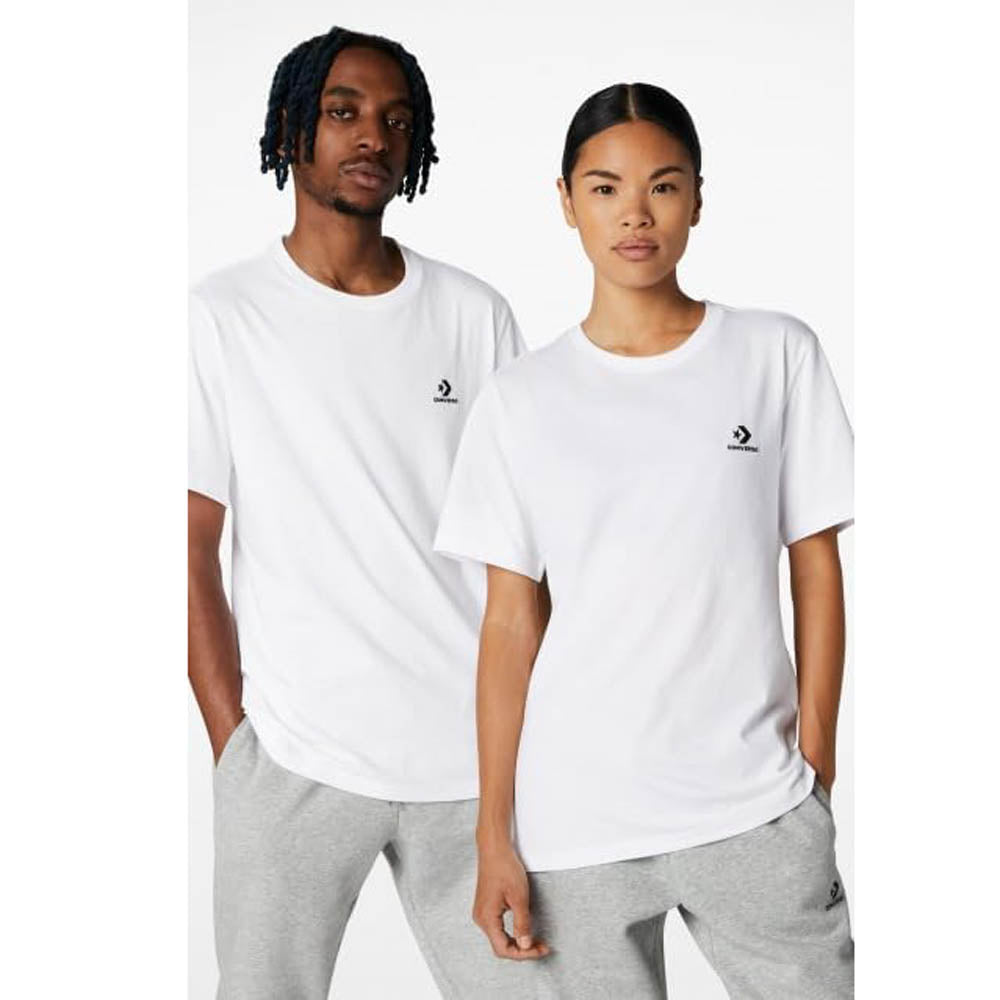 T-Shirt Converse Star Chevron Unisex Adulto - Bianco