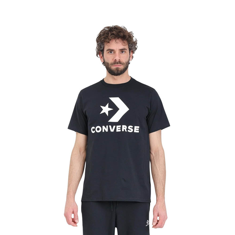 T-Shirt Converse Star Chevron Unisex Adulto - Nero