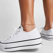 Sneakers Converse Ctas Lift ox Unisex Adulto - Bianco