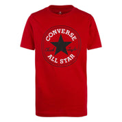 T-Shirt Converse Unisex Bambino - Rosso