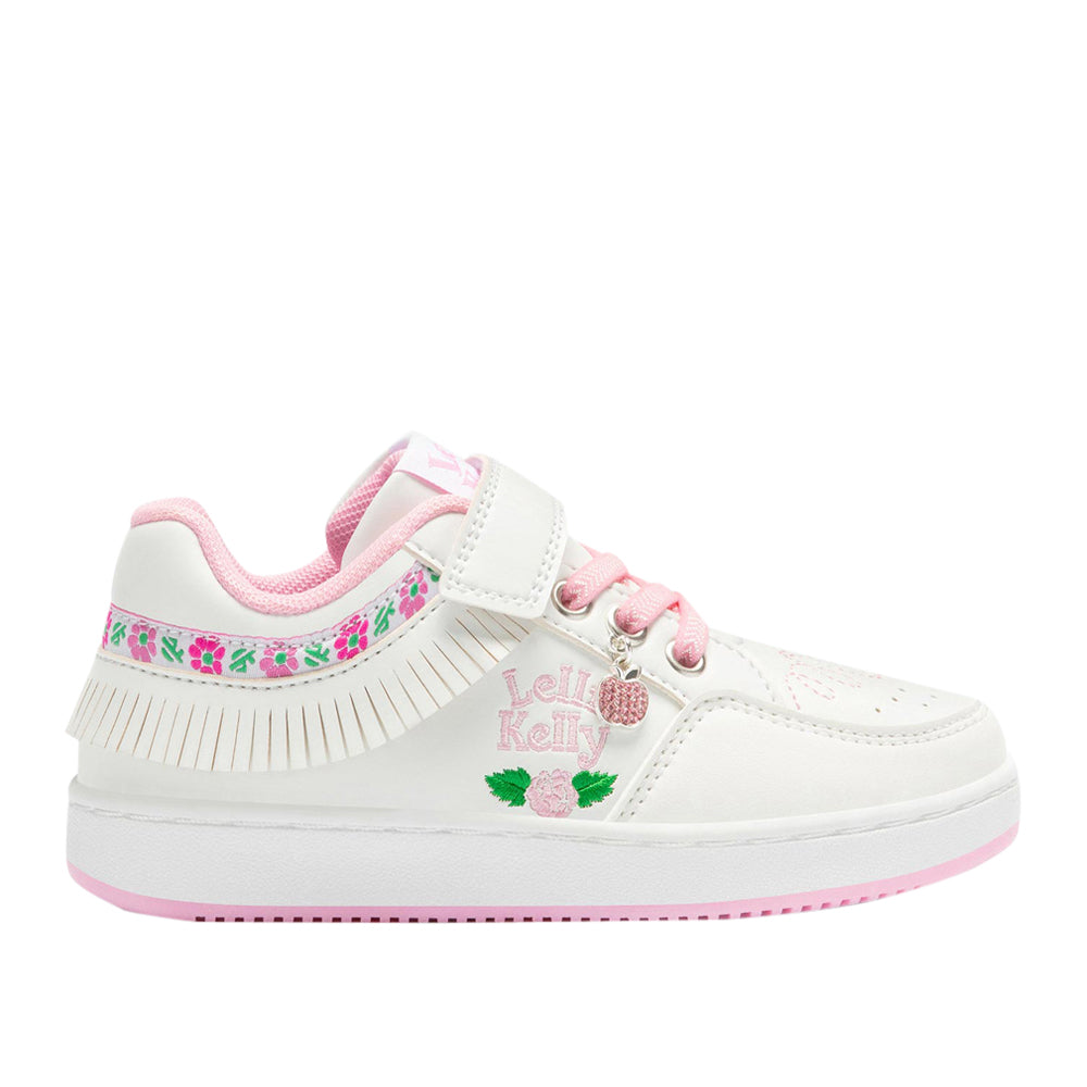 Sneakers Lelli Kelly Frangetta Bambina - Bianco