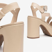 Sandalo NeroGiardini Donna - Beige