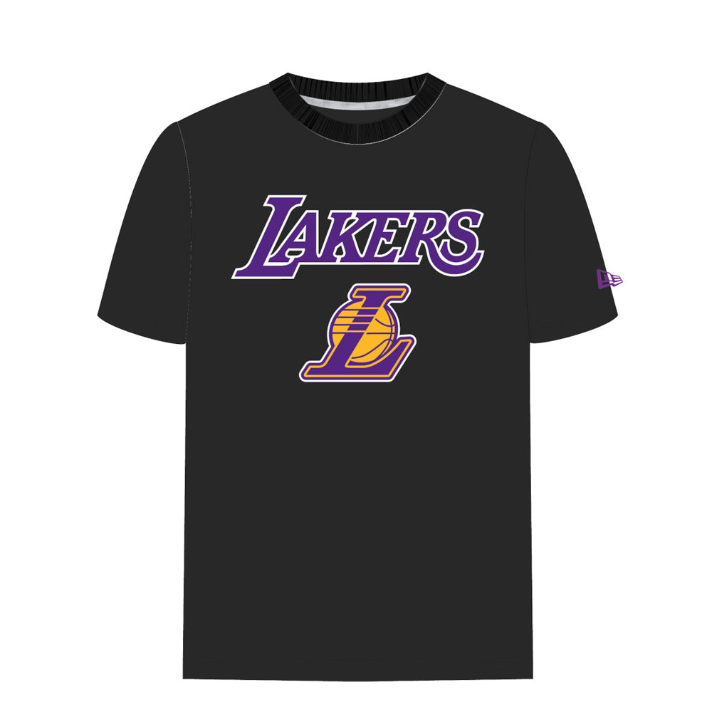 T-Shirt New Era Los Angeles Lakers Uomo - Nero