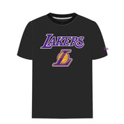 T-Shirt New Era Los Angeles Lakers Uomo - Nero