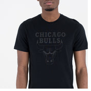 T-Shirt New Era Chicago Bulls Uomo - Nero