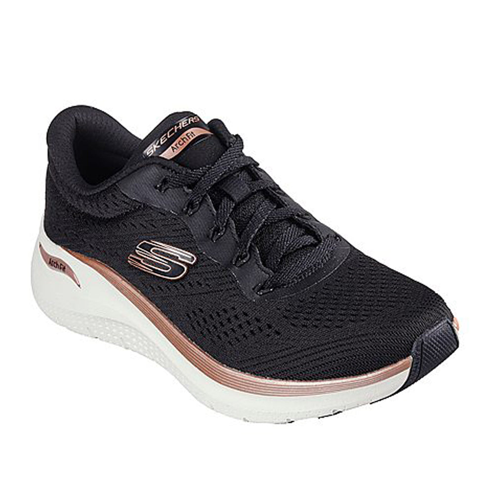 Sneakers Skechers Arch Fit 2.0-Glow The Distance Donna - Nero