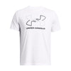 T-shirt under armour uomo - bianco