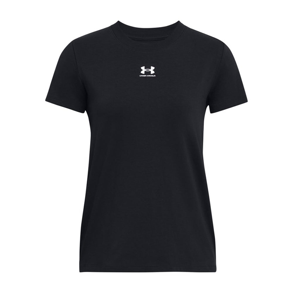 T-Shirt Under Armour Donna - Nero