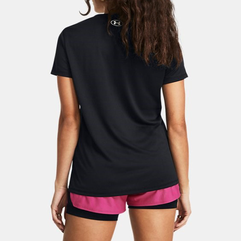 T-Shirt Under Armour Donna - Nero