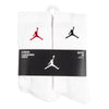 Calze air jordan unisex ragazzo - bianco