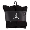 Calze air jordan unisex ragazzo - nero