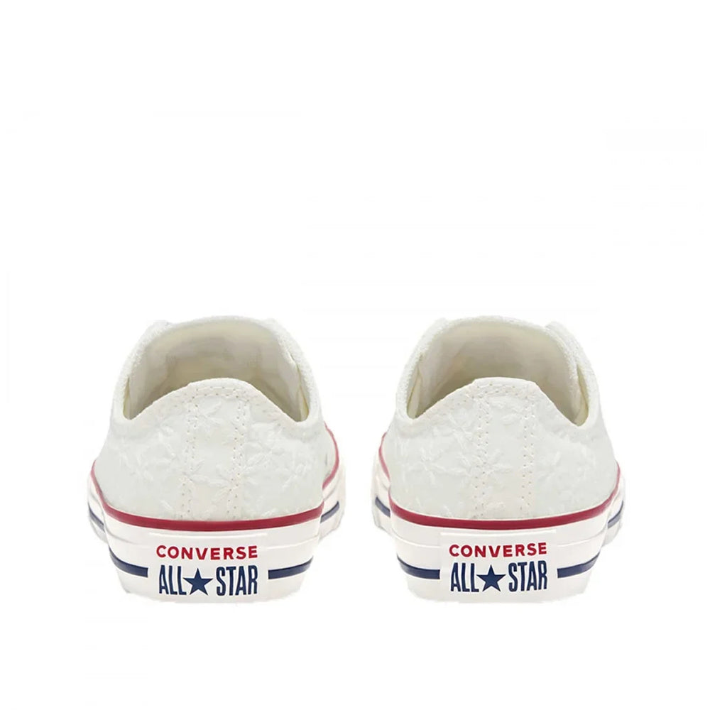 Sneakers Converse Chick Taylor All Star ox Unisex Ragazzo - Bianco